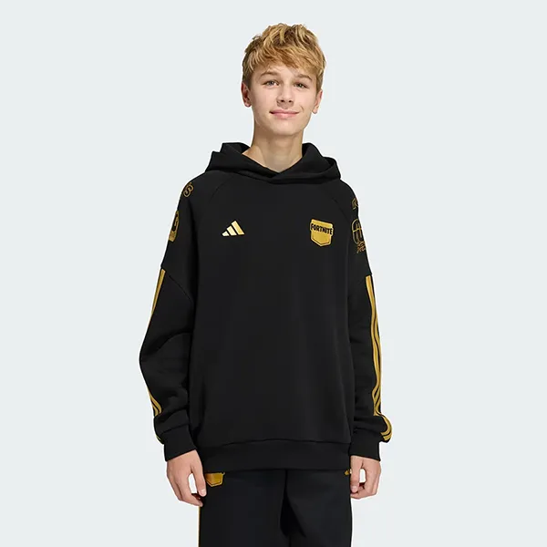 Áo Hoodie Trẻ Em Unisex Adidas Fortnite Kids Hoodie HZ0906 Màu Đen - Vàng Size 128