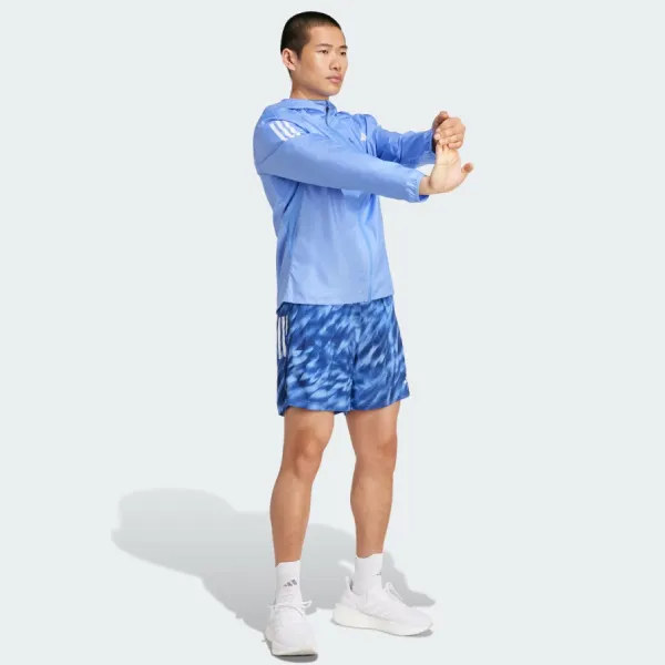 Áo Khoác Chạy Bộ Nam Adidas Own The Run Jacket JX2249 Màu Xanh Pastel Size S