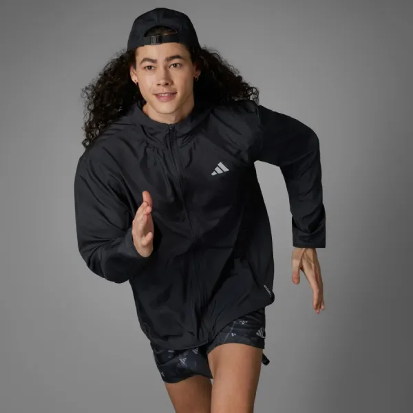 Áo Khoác Chạy Bộ Nam Adidas Run It Jacket IL7230 Màu Đen Size S