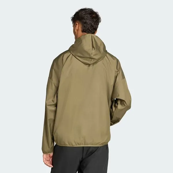 Áo Khoác Gió Nam Adidas City Tech Utility JM3897 Màu Xanh Rêu Size S