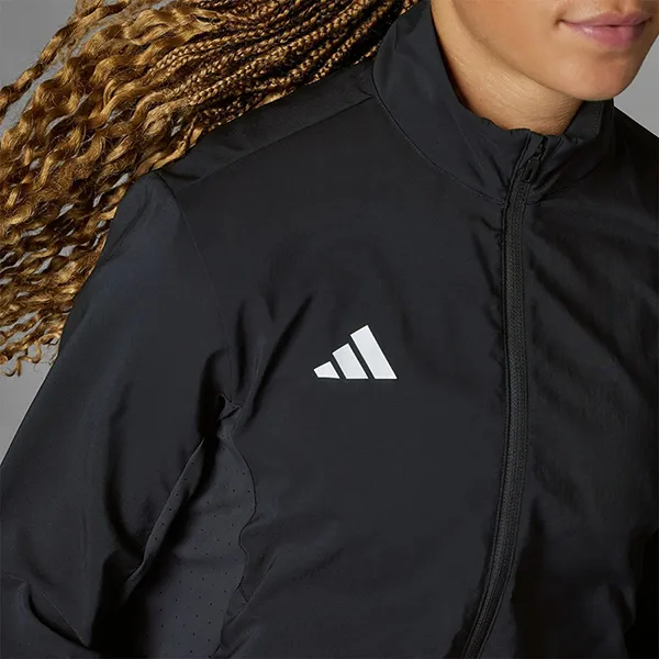 Áo Khoác Gió Nữ Adidas Adizero Essentials Running Jacket IT7595 Màu Đen Size XL