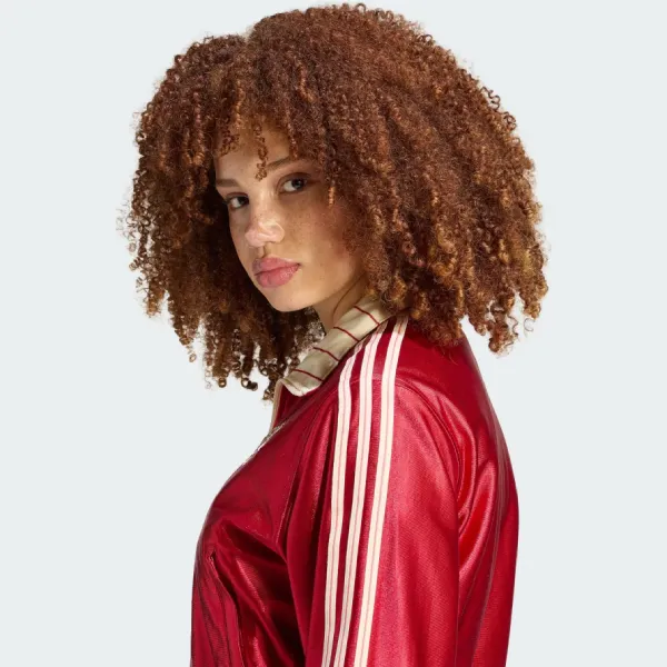 Áo Khoác Hai Mặt Nữ Adidas Firebird Reversible Track Top KT1850 Màu Kem Size XS