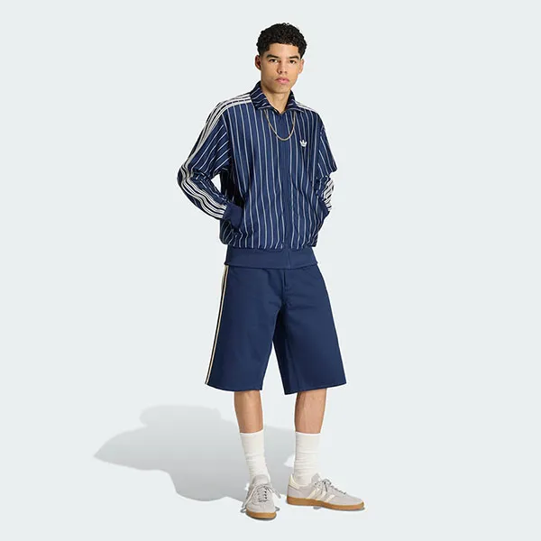 Áo Khoác Nam Adidas Firebird Striped Track Top KR7228 Màu Xanh Kẻ Size XS