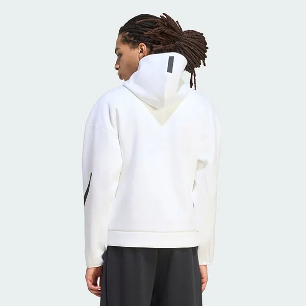 Áo Khoác Nam Adidas ZNE Track Top With Vertical Zipper KF6439 Màu Trắng Size XS