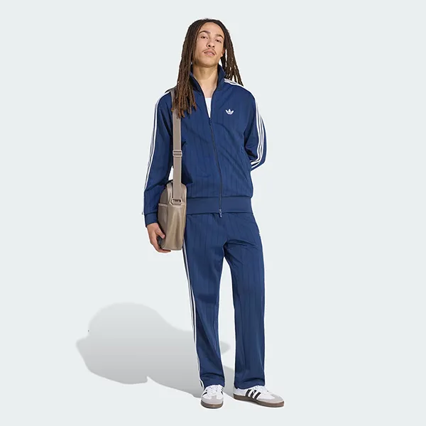 Áo Khoác Nam Adidas Firebird Drop Needle Track Top KE4128 Màu Xanh Dương Size XS
