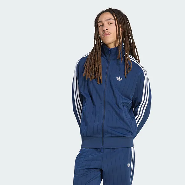 Áo Khoác Nam Adidas Firebird Drop Needle Track Top KE4128 Màu Xanh Dương Size XS