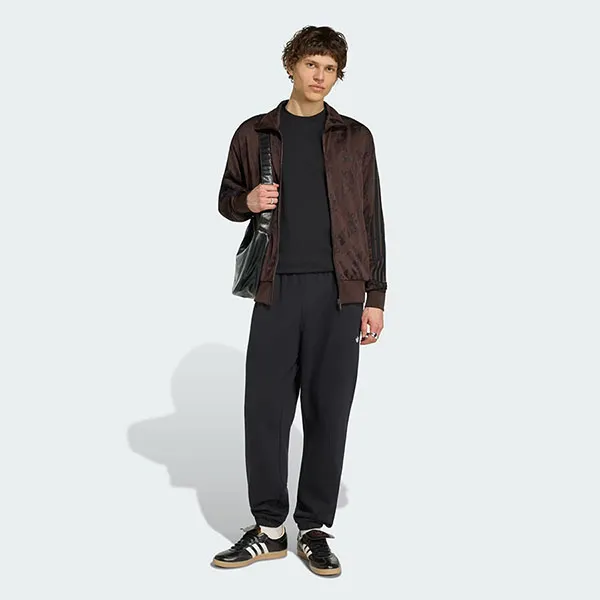 Áo Khoác Nam Adidas Monogram Firebird Aurora Coffee IA4536 Màu Nâu Size XS