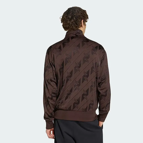 Áo Khoác Nam Adidas Monogram Firebird Aurora Coffee IA4536 Màu Nâu Size XS