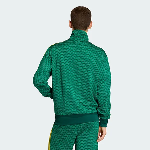 Áo Khoác Nam Adidas Monogram Oversized Track Top Firebird KD0382 Màu Xanh Lá Size S