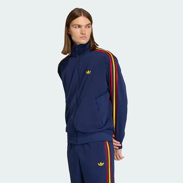 Áo Khoác Nam Adidas Track Jacket Firebird KD3847 Dark Blue Màu Xanh Đậm Size M