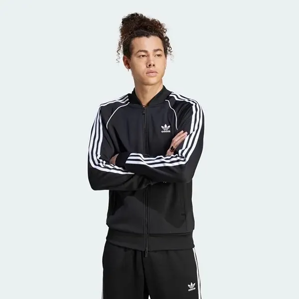 Áo Khoác Nam Adidas Track Jacket SST Classics Adicolor IM4545 Màu Đen Size S