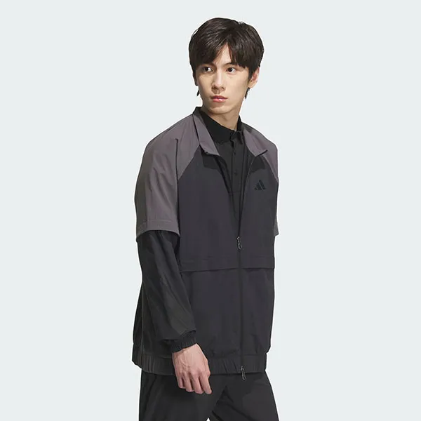 Áo Khoác Nam Adidas Track Jacket With Zipper JN1252 Màu Đen Size M