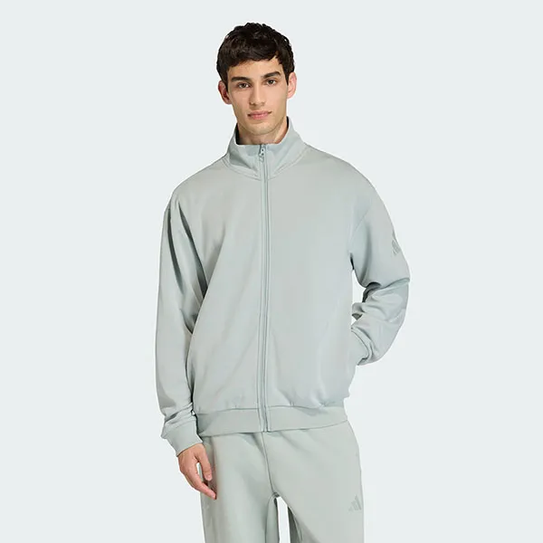 Áo Khoác Nam Adidas Track Top Soft Lux KF0347 Wonder Sage Màu Xanh Nhạt Size M