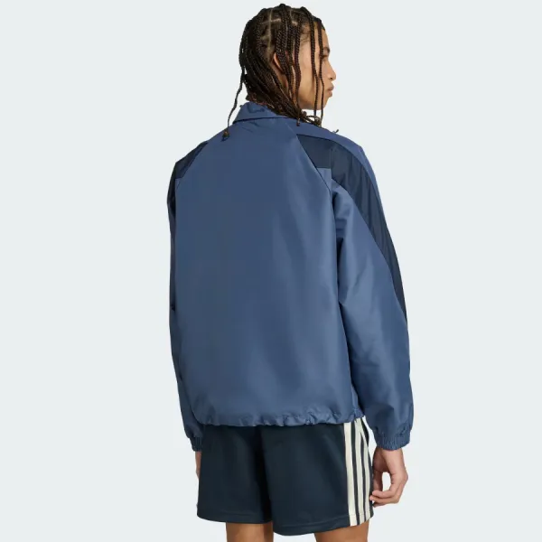 Áo Khoác Nam Adidas Track Top Stadium JZ6432 Màu Xanh Navy Size S
