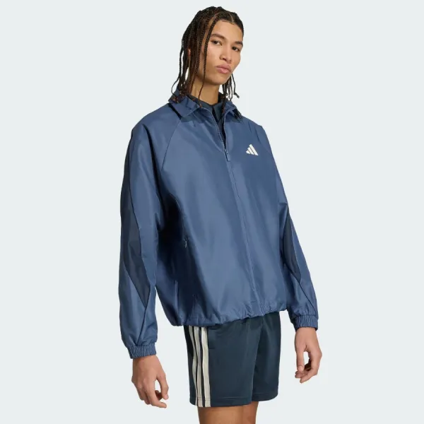 Áo Khoác Nam Adidas Track Top Stadium JZ6432 Màu Xanh Navy Size S