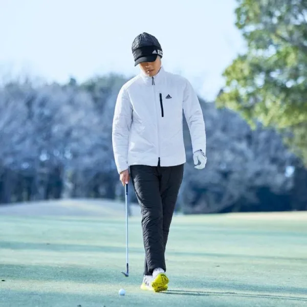Áo Khoác Nam Adidas WIND.RDY Padded Long-Sleeve Jacket JJ0210 Màu Trắng Size M (Form Á)