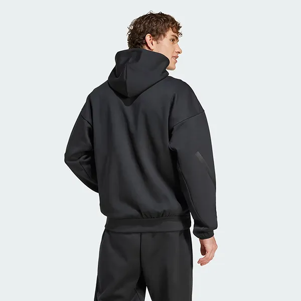 Áo Khoác Nam Adidas Z.N.E. Full-Zip Hooded Track Jacket JE7538 Màu Đen Size S