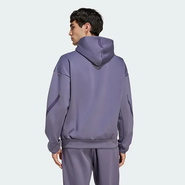 Áo Khoác Nam Adidas Z.N.E. Full-Zip Hooded Track Jacket JW4719 Màu Tím Size XS