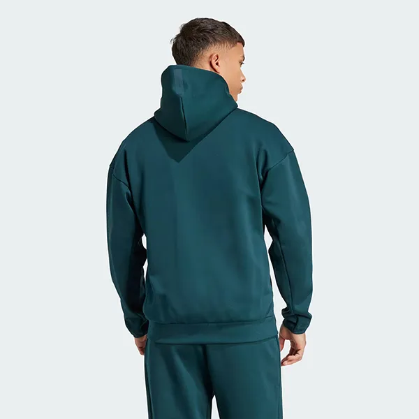 Áo Khoác Nam Adidas Z.N.E. Full-Zip Hooded Track Jacket KB3709 Màu Xanh Đậm Size S