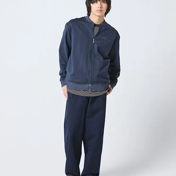 Áo Khoác Nỉ Nam Lacoste Relaxed SH9440-350 Màu Xanh Đen Size 2