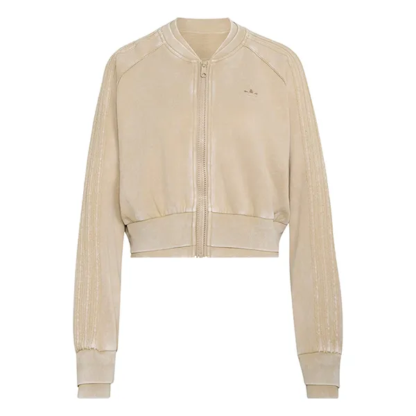 Áo Khoác Nữ Adidas Double Layered Track Top SST KT2228 Màu Be Size M