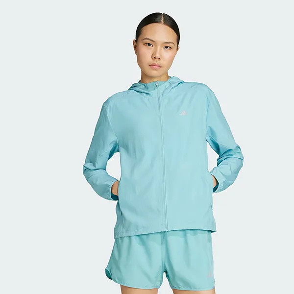Áo Khoác Nữ Adidas Run It JM5745 Màu Xanh Mint Size XS