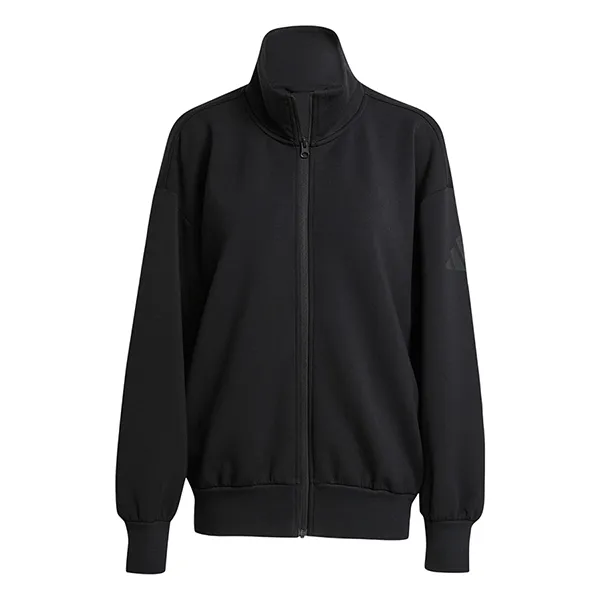 Áo Khoác Nữ Adidas Soft Lux Loose Fit Jacket With Full Body Zipper JM1658 Màu Đen Size S