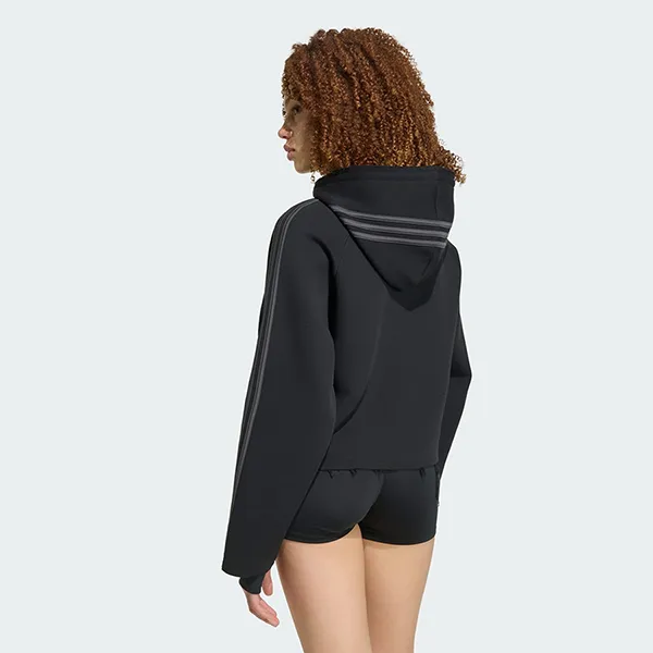 Áo Khoác Nữ Adidas SST 2.0 Cropped Hoodie KT1776 Màu Đen Size S