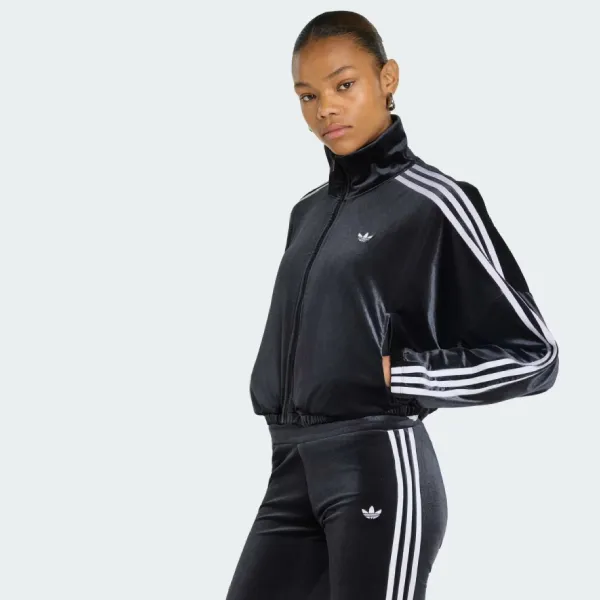 Áo Khoác Nữ Adidas Track Top Shirt With Spray And Bow Details KR6511 Màu Đen Size 2XS
