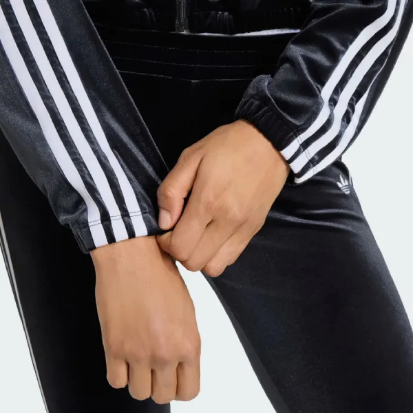 Áo Khoác Nữ Adidas Track Top Shirt With Spray And Bow Details KR6511 Màu Đen Size 2XS