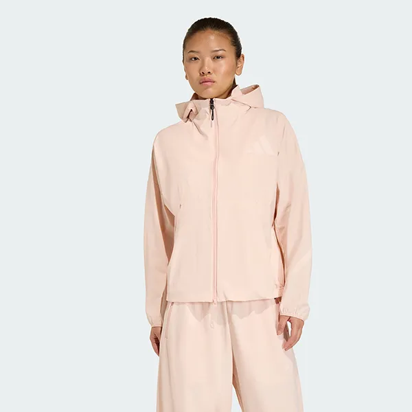 Áo Khoác Nữ Adidas ZNE Track Top Knitted Shirt KD8475 Màu Hồng Pastel Size XS