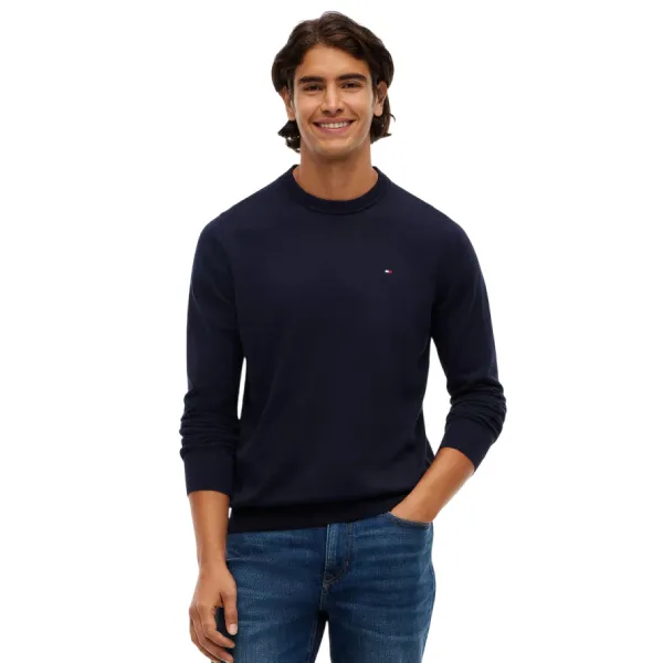 Áo Len Nam Tommy Hilfiger 78J8322 - 410 Màu Xanh Navy Size XS