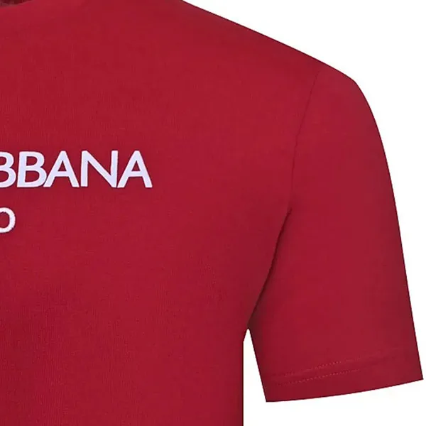 Áo Phông Nam Dolce & Gabbana D&G Milano Màu Đỏ Size 44