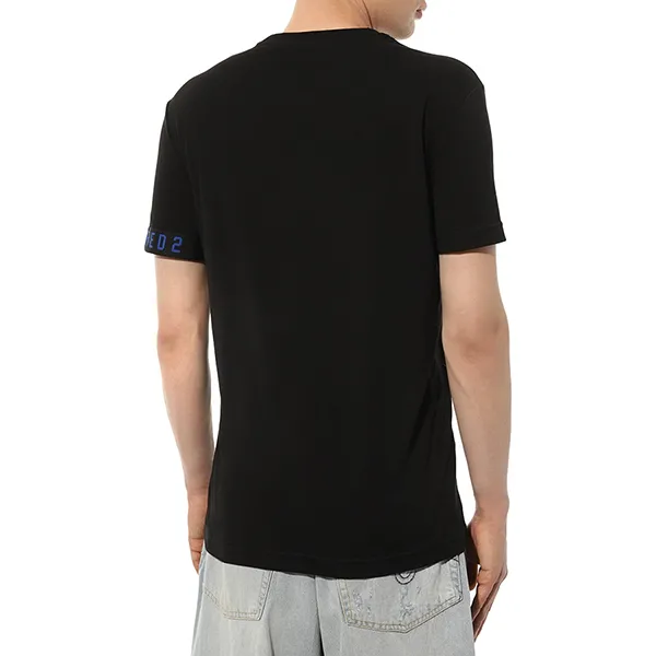 Áo Phông Nam Dsquared2 T-Shirt Màu Đen Size S