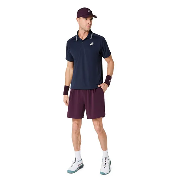 Áo Polo Nam Asics Game 2041A381.400 Màu Xanh Navy Size S