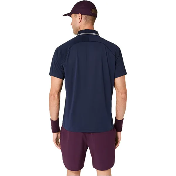 Áo Polo Nam Asics Game 2041A381.400 Màu Xanh Navy Size S