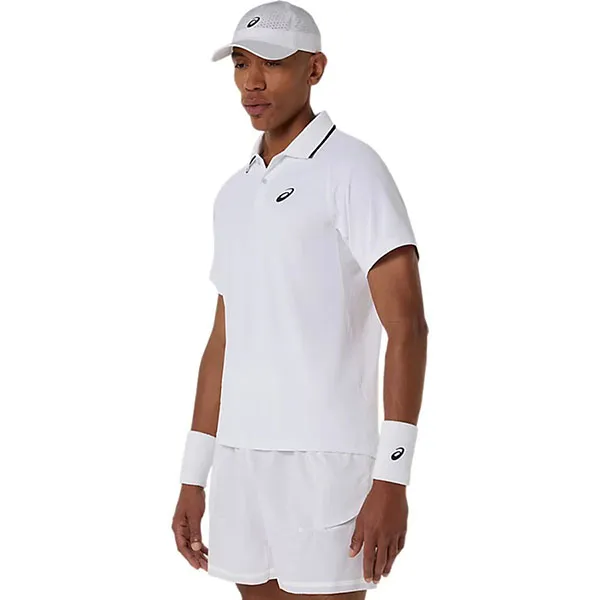 Áo Polo Nam Asics Shirt 2041A390.100 -100 Màu Trắng Size L