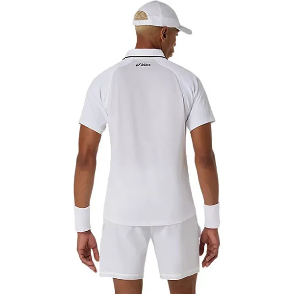 Áo Polo Nam Asics Shirt 2041A390.100 -100 Màu Trắng Size L