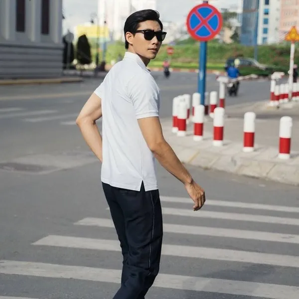 Áo Polo Nam F2 Fashion & Freedom Cotton New Ways TC392-TCB-S-0521 Màu Trắng Size S