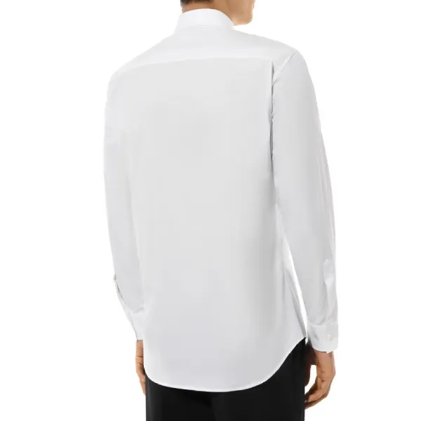 Áo Sơ Mi Nam Dsquared2 Men White Horror Logo Shirt S74DM0863 S36275 Màu Trắng Size 46
