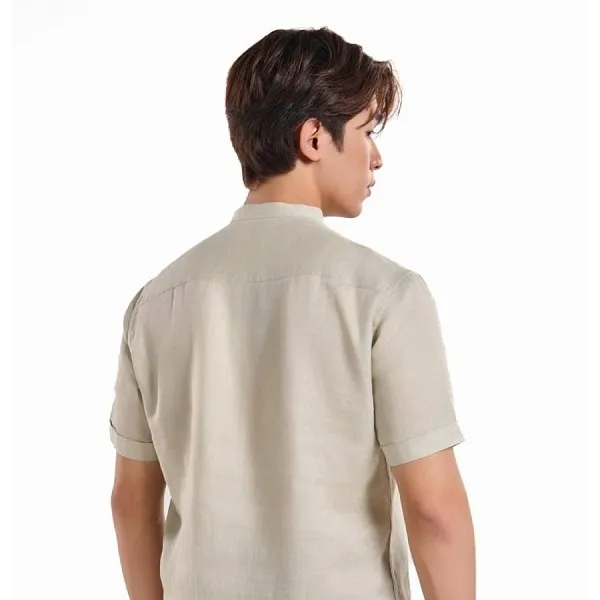Áo Sơ Mi Nam F2 Fashion & Freedom SMMN021-BE-S-1022 Màu Be Size S