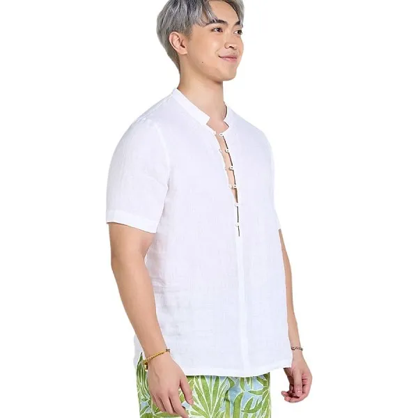 Áo Sơ Mi Nam F2 Fashion & Freedom SMMN032-T-S-0824 Màu Trắng Size S