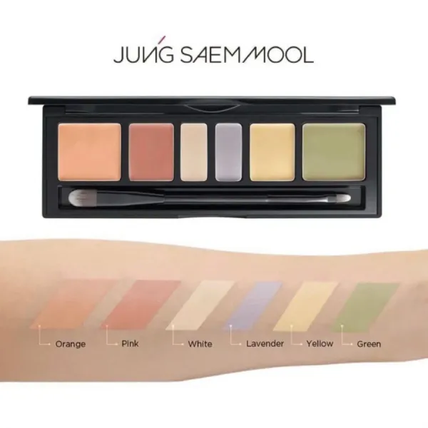 Bảng Che Khuyết Điểm Triệt Sắc Jung Saem Mool Artist Concealer Palette Tone Blend