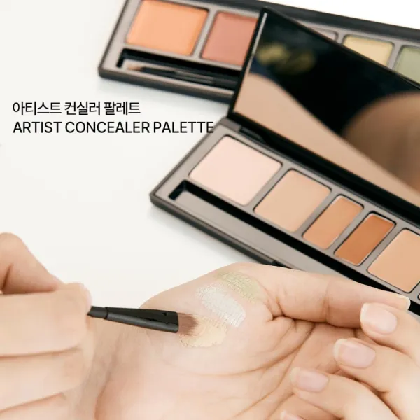 Bảng Che Khuyết Điểm Triệt Sắc Jung Saem Mool Artist Concealer Palette Tone Skin