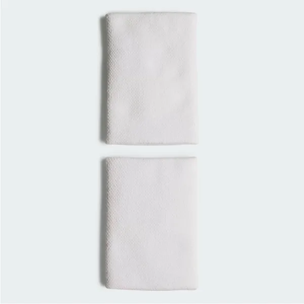 Băng Đeo Bảo Vệ Cổ Tay Nam Adidas Large Tennis Wristband HT3911 Màu Trắng