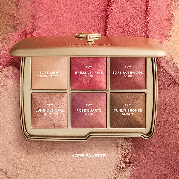Bảng Phấn Đa Năng Hourglass Love Ambient Lighting Edit Unlocked Limited Edition 6 Ô Màu Hope