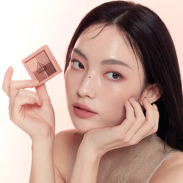Bảng Phấn Mắt 3CE Multi Eye Color Palette Tone Side By Side Mini 4 Ô Màu 3.2g