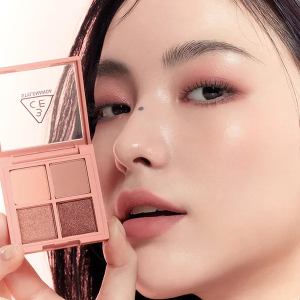 Bảng Phấn Mắt 3CE Multi Eye Color Palette Tone Side By Side Mini 4 Ô Màu 3.2g