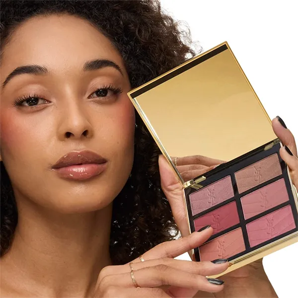 Bảng Phấn Má Yves Saint Laurent YSL Brewed Reflections Couture Face Palette Light To Medium