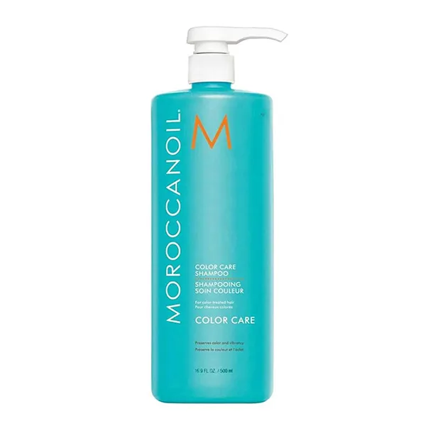 Combo Dầu Gội Và Xả Chăm Sóc Tóc Nhuộm Moroccanoil Color Care (2 x 500ml) + Lược Mini Paddle Brush